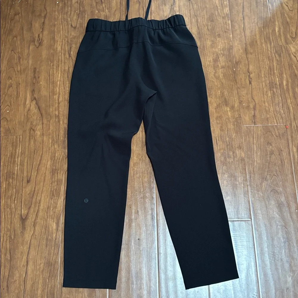 Lululemon On The Fly Pant Black Woven 27” Inseam - Picture 2 of 5